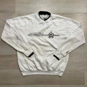 Vintage 1992 Pacific Colors Santa Cruz California Crewneck Sweater